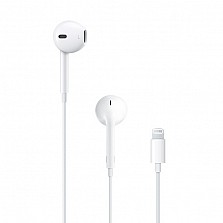 Слушалки Apple EarPods с Lightning кабел