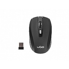 Безжична мишка uGo Mouse MY-03 optical 1800DPI, Black