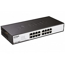 Суич D-Link 16-Port 10/100Mbps Fast Ethernet Unmanaged