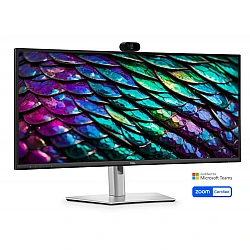 Монитор Dell P3426WEB, 34" Curved IPS, WQHD, 100Hz, 5 ms, 99% sRGB, HDMI, DP, USB‑C hub, RJ45, уебкамера, говорители, KVM, PD 90Wcurrys.co