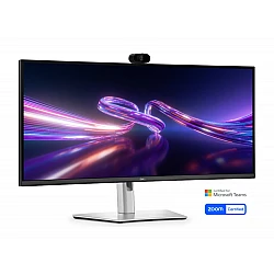 Monitor Dell P3426WEV, 34.1" Curved IPS, UW‑QHD, 100Hz, 5 ms, 99% sRGB, HDMI, DP, USB‑C hub, RJ45, webcam, KVM, PD 90W, Blackcurrys.co