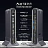 Докинг станция Acer Type‑C Universal 15in1 HDMI DP USB RJ45 четец карти сива