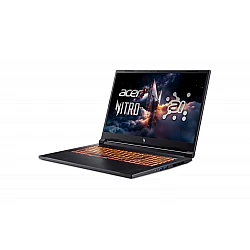 Gaming лаптоп Acer Nitro V17 NG-ANV17-41-R14D AMD Ryzen R7 260 16GB DDR5 1TB PCIe NVMe SSD GeForce RTX 4050 6GB GDDR6 17.3" FHD IPS 144Hz Wi-Fi AX BT Windows 11 Home черен