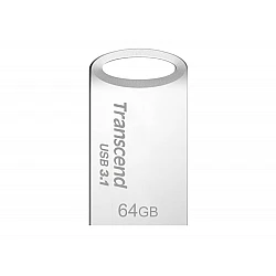 Memory transcend 64gb jetflash 710, usb 3.1, silver plating