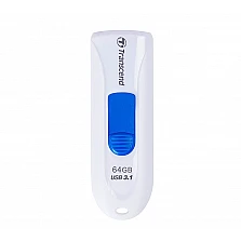 Памет Transcend 64GB JETFLASH 790, USB 3.1, white