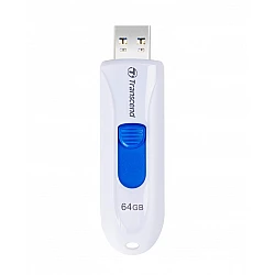 Памет Transcend 64GB JETFLASH 790, USB 3.1, white