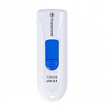 Памет Transcend 128GB JETFLASH 790, USB 3.1, white