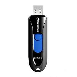 Памет Transcend 256GB, USB3.0, Pen Drive, Capless, Black