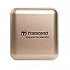 SSD Transcend 2TB External SSD ESD420G USB 20Gbps Type C Magsafe Champagne Gold