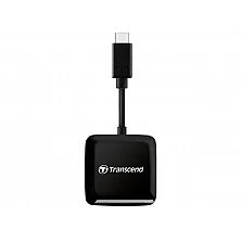 Четец за карти Transcend USB 3.2 Gen 1, Black, Type C