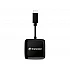 Четец за карти Transcend USB 3.2 Gen 1, Black, Type C