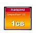 Карта памет Transcend 1GB, CF Card, MLC, 133X