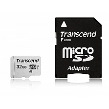 Памет Transcend 32GB microSD UHS-I U1 (с адаптер)