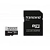 Memory card transcend 64gb microsd w/ adapter u1, high endurance