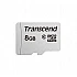Карта памет Transcend 8GB microSD w/o adapter Class10