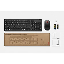 Lenovo Essential Wireless Combo Keyboard & Mouse Gen2 Black Bulgarian