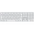 Keyboard  Apple Magic Keyboard (2024) w Touch ID and Numeric Keypad - International English - White Keys