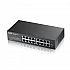 Суич ZyXEL GS1100-16 v3 16-port Gigabit Unmanaged