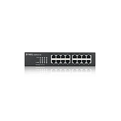 Суич ZyXEL GS1100‑16v4, 16‑портов Gigabit unmanaged суич