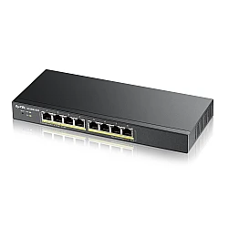 Суич ZyXEL GS1900-8HP, 8-port GbE L2 PoE Smart Switch