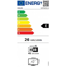 Philips 32PFS6050/12 TV, 32", Full HD DLED, Smart TV, HDR10/HLG, Dolby Audio, 3x HDMI, 2x USB, black