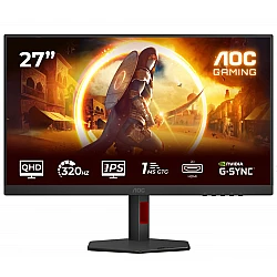 Монитор AOC Q27G4SRU 27" Fast IPS 1440p 320Hz 1ms 2xHDMI DP USB Hub