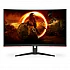 Монитор AOC C32G2ZE/BK 31.5" Curved 1500R VA WLED 1920x1080, Low Blue Light