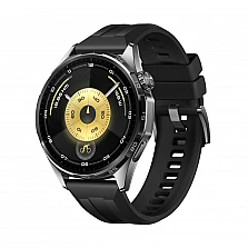 Смарт часовник Huawei Watch GT6 Atum-B19F черен каучук + FreeBuds SE 3 черни