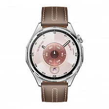 Смарт часовник Huawei Watch GT6 Atum-B19L сива кожа + FreeBuds SE 3 черни