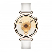 Смарт часовник Huawei Watch GT6 Konsu-B19L бяла кожа + FreeBuds SE 3 черни