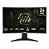 Монитор MSI MAG 245C X24, 23.6" Curved VA, FHD, 240Hz, 1 ms, FreeSync Premium, HDR Ready, HDMI, DPmsi+1