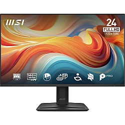 Monitor MSI PRO MP242 E14A, 23.8" IPS, FHD, 144Hz, 1 ms, Adaptive Sync, HDR Ready, DP, HDMI, D‑Sub, speakersmsi+1