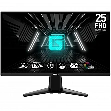 Монитор MSI G255F, 24.5" Rapid IPS, FHD, 180Hz, 1 ms GTG, FreeSync Premium, HDMI, DP, Tilt, VESAmsi+2