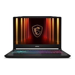 MSI Katana 15 HX B14WFK лаптоп i5-14450HX RTX5060 8GB 15.6" QHD 16GB DDR5 512GB SSD Wi-Fi 6E RGB подсветка без ОС