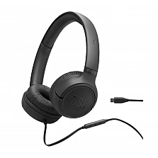 Слушалки JBL TUNE 530C BLK USB‑C жични on‑ear