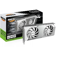Video card Inno3D GeForce RTX 5070 12GB GDDR7 Twin X2 OC White