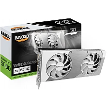 Video card Inno3D GeForce RTX 5060 8GB GDDR7 Twin X2 OC White