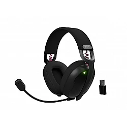 Геймърски слушалки Fury Gaming Headset Fukiya F6 Wireless микрофон черни