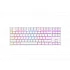 Gaming клавиатура Genesis Thor 404 TKL White RGB Backlight US Layout Yellow Switch