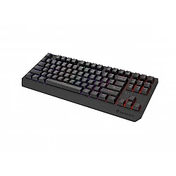 Gaming wireless keyboard Genesis Thor 230 TKL US Black RGB Mechanical Outemu Silent Lemon