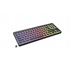 Механична геймърска клавиатура Genesis Thor 430 TKL Wireless, Outemu Pink, RGB, US, черна