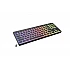 Genesis Thor 430 TKL Wireless mechanical gaming keyboard, Outemu Pink, RGB, US layout, black
