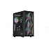 Gaming PC case Genesis DIAXID 605 RGB Mini Tower Window, Black