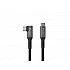 Gaming кабел Genesis USB-C M/M 3.1 GEN 2, 10GB/S PD60W VR, 5m, Black