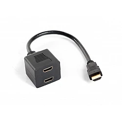 Адаптер Lanberg HDMI-A (m) -> HDMI-A (f) x2 splitter, 20cm