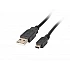 Cable lanberg usb mini-b(m) ->  usb-a 2.0 1.8m, black