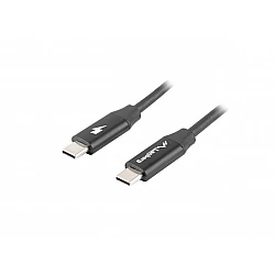 Usb cable lanberg usb-c m/m 2.0 1.8m quick charge 4.0, black