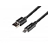 USB кабел Lanberg USB-C(M) -> USB-A(M) 2.0 cable 1.8m QC 3.0 BOX, black