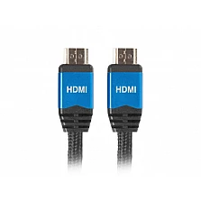 Cable lanberg hdmi m/m v2.0 3m cu, black premium