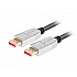Видео кабел Lanberg display port cable M/M 20pin V1.4 8K 60Hz 1m, black
